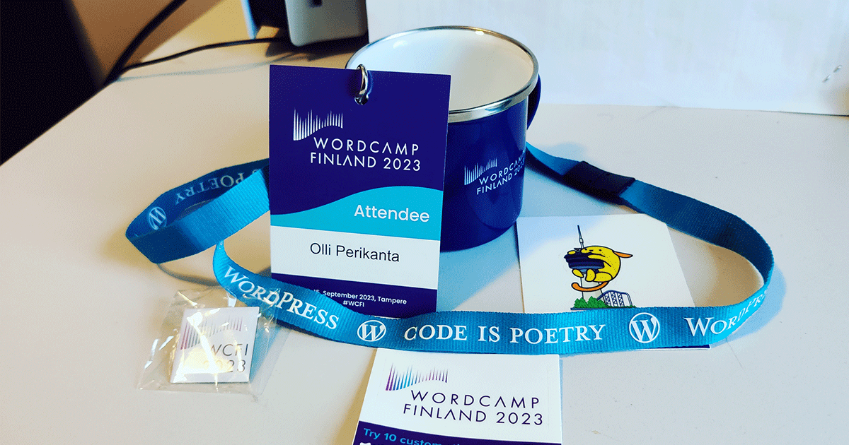 WordCamp Finland 2023